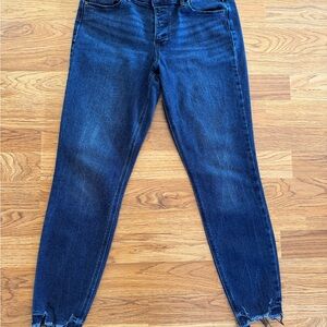 Old Navy Rockstar Super Skinny Jeans in Dark Blue